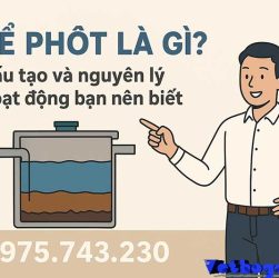 Bể phốt là gì? Khái niệm cơ bản và vai trò trong gia đình