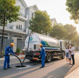 Dịch vụ hút bể phốt tại Hà Đông – Giải pháp sạch sẽ, an tâm cho gia đình bạn