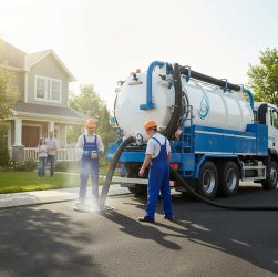 Hút bể phốt nhanh cho nhà dân: Giải pháp hiệu quả, sạch sẽ, không mùi