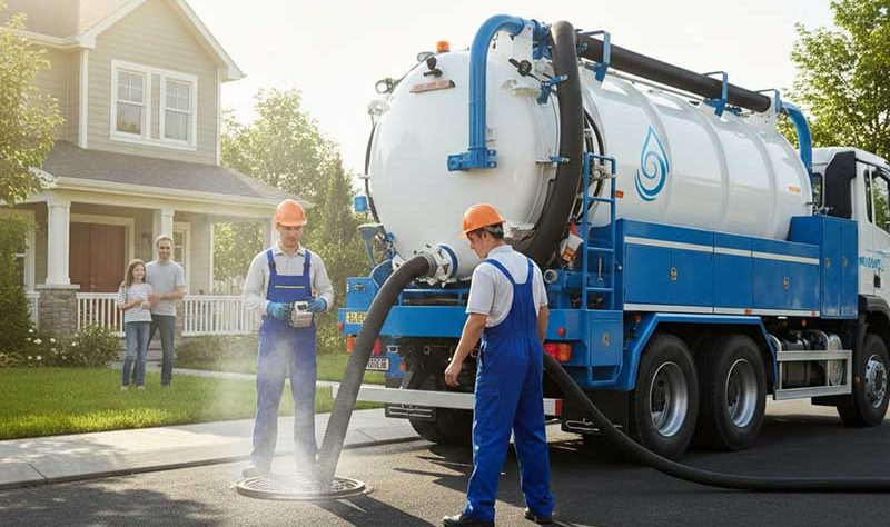 Hút bể phốt nhanh cho nhà dân: Giải pháp hiệu quả, sạch sẽ, không mùi